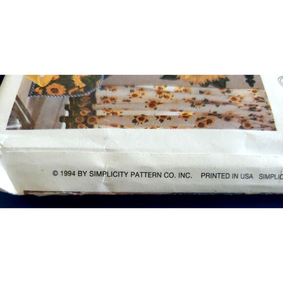 Simplicity Sewing Pattern 8880 Crafts Kitchen Accessories Shirley Botsford UNCUT - Picture 7 of 9